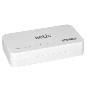 Коммутатор Netis ST3108GS (8хGE, пластик) Коммутатор Netis ST3108GS (8хGE, пластик)