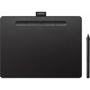 Графический планшет Wacom Intuos M Bluetooth Black (CTL-6100WLK-N)акция Графический планшет Wacom Intuos M Bluetooth Black (CTL-6100WLK-N)акция