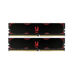 DDR4 2x4GB/2400 GOODRAM Iridium Black (IR-2400D464L17S/8GDC) DDR4 2x4GB/2400 GOODRAM Iridium Black (IR-2400D464L17S/8GDC)