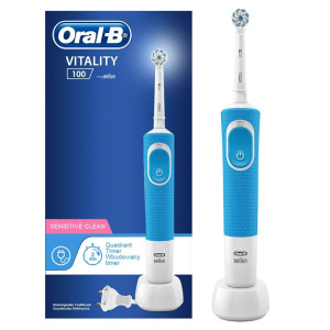 Зубная электрощетка Braun Oral-B Vitality D100.413.1 PRO Sens Clean Blue Зубная электрощетка Braun Oral-B Vitality D100.413.1 PRO Sens Clean Blue