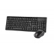 Комплект (клавиатура, мышь) беспроводной A4Tech 4200N (GR-92+G3-200N) Black USB