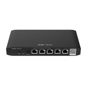 Маршрутизатор Ruijie Reyee RG-EG105G-P (1xGE WAN, 1xGE WAN/PoE+ LAN, 3xGE PoE+ LAN, max PoE 54W, Ruijie cloud) Маршрутизатор Ruijie Reyee RG-EG105G-P (1xGE WAN, 1xGE WAN/PoE+ LAN, 3xGE PoE+ LAN, max PoE 54W, Ruijie cloud)