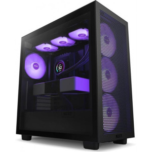 Корпус NZXT H7 Flow RGB Black (CM-H71FB-R1) без БЖ Корпус NZXT H7 Flow RGB Black (CM-H71FB-R1) без БЖ