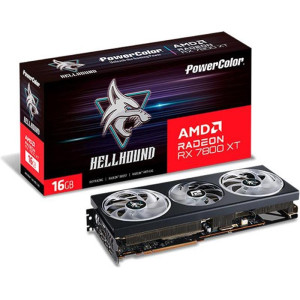 Видеокарта AMD Radeon RX 7800 XT 16GB GDDR6 Hellhound PowerColor (RX 7800 XT 16G-L/OC) Видеокарта AMD Radeon RX 7800 XT 16GB GDDR6 Hellhound PowerColor (RX 7800 XT 16G-L/OC)