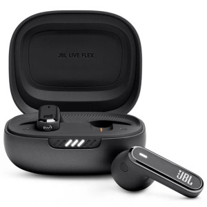 Bluetooth-гарнітура JBL Live Flex Black (JBLLIVEFLEXBLK) Bluetooth-гарнітура JBL Live Flex Black (JBLLIVEFLEXBLK)