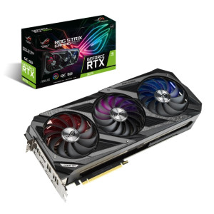 Видеокарта GF RTX 3070 8GB GDDR6 ROG Strix Gaming OC V2 Asus (ROG-STRIX-RTX3070-O8G-V2-GAMING) (LHR) Видеокарта GF RTX 3070 8GB GDDR6 ROG Strix Gaming OC V2 Asus (ROG-STRIX-RTX3070-O8G-V2-GAMING) (LHR)