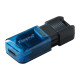 Флэш-накопитель USB3.2 64GB Type-C Kingston DataTraveler 80 M Blue/Black (DT80M/64GB)