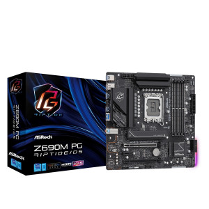 Материнская плата ASRock Z690M PG Riptide/D5 Socket 1700 Материнская плата ASRock Z690M PG Riptide/D5 Socket 1700