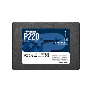 Накопитель SSD 1TB Patriot P220 2.5" SATAIII TLC (P220S1TB25) Накопитель SSD 1TB Patriot P220 2.5" SATAIII TLC (P220S1TB25)