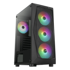 Корпус AeroCool Falcon-G-BK-v2 (ACCM-PV41143.11) Black без БП Корпус AeroCool Falcon-G-BK-v2 (ACCM-PV41143.11) Black без БП