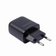 Мережевий зарядний пристрій Maxxter (2USBх3А) QC3.0 Black (WC-QCPD-CtC-01) + кабель USB Type-C