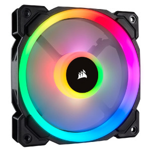 Вентилятор Corsair LL120 RGB (CO-9050071-WW), 120x120x25мм, 4-pin, чорний Вентилятор Corsair LL120 RGB (CO-9050071-WW), 120x120x25мм, 4-pin, чорний