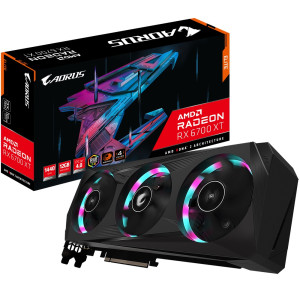 Відеокарта AMD Radeon RX 6700 XT 12GB GDDR6 Aorus Elite Gigabyte (GV-R67XTAORUS E-12GD) Відеокарта AMD Radeon RX 6700 XT 12GB GDDR6 Aorus Elite Gigabyte (GV-R67XTAORUS E-12GD)