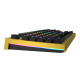 Клавиатура беспроводная Hator Skyfall TKL Pro Wireless ENG/UKR/RUS (HTK-668) Yellow