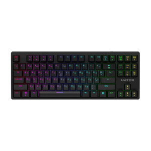 Клавиатура Hator Rockfall Evo TKL Optical ENG/UKR/RUS (HTK-630) Black USB Клавиатура Hator Rockfall Evo TKL Optical ENG/UKR/RUS (HTK-630) Black USB