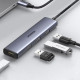 Концентратор USB Type-C Ugreen CM473 4xUSB 3.2, Gray (20841)