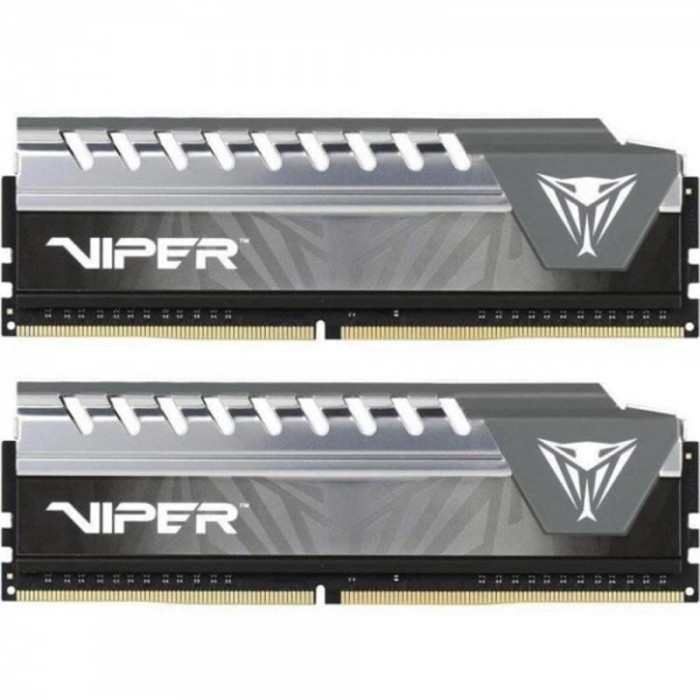 DDR4 2x8GB/2666 Patriot Viper Elite Black/Gray (PVE416G266C6KGY)