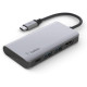 Концентратор USB Type-C Belkin 4in1 Multiport Dock USB, USB Type-C, HDMI Gray (AVC006BTSGY)