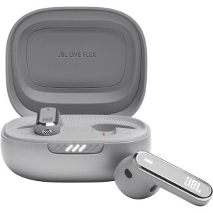 Bluetooth-гарнітура JBL Live Flex Silver (JBLLIVEFLEXSVR) Bluetooth-гарнітура JBL Live Flex Silver (JBLLIVEFLEXSVR)