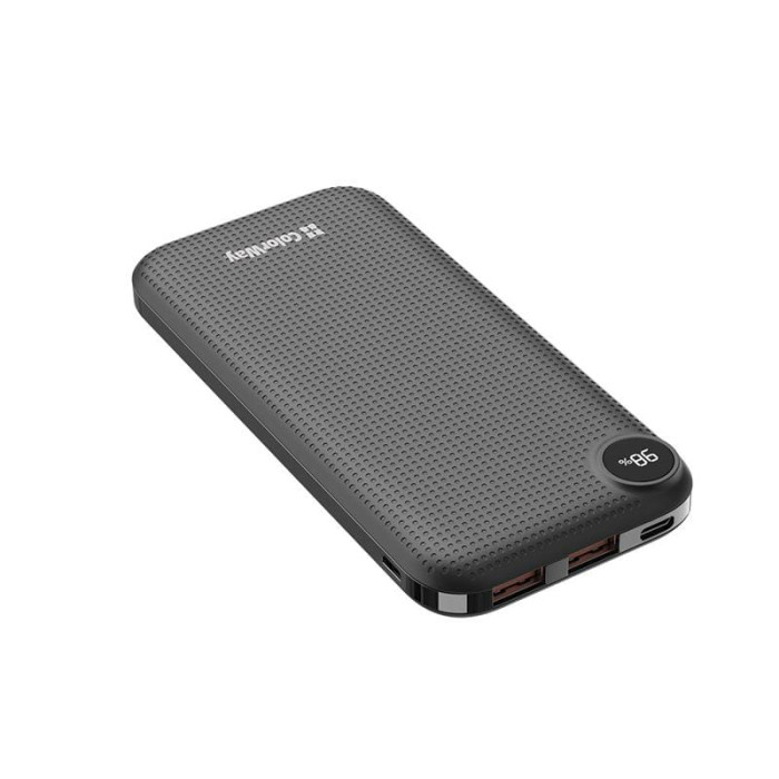 Универсальная мобильная батарея ColorWay LCD 10000mAh Black (CW-PB100LPH3BK-PDD)