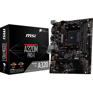 MSI A320M PRO-E Socket AM4 MSI A320M PRO-E Socket AM4