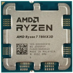 Процессор AMD Ryzen 7 7800X3D 4.2GHz (96MB, Zen 4, 120W, AM5) Tray (100-000000910) Процессор AMD Ryzen 7 7800X3D 4.2GHz (96MB, Zen 4, 120W, AM5) Tray (100-000000910)