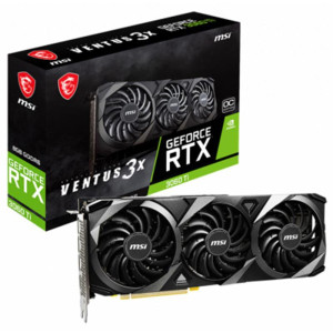 GF RTX 3060 Ti 8GB GDDR6 Ventus 3X OC MSI (GeForce RTX 3060 Ti VENTUS 3X 8G OC) (LHR) GF RTX 3060 Ti 8GB GDDR6 Ventus 3X OC MSI (GeForce RTX 3060 Ti VENTUS 3X 8G OC) (LHR)