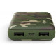 Універсальна мобільна батарея Ttec 10000mAh ReCharger Green Camouflage (2BB156YK)