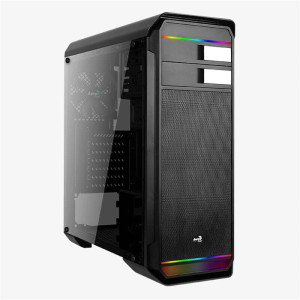 Корпус AEROCOOL AERO-500G RGB Black (Aero-500G RGB BK) без БП Корпус AEROCOOL AERO-500G RGB Black (Aero-500G RGB BK) без БП