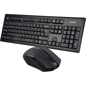 Комплект (клавіатура, миша) беспроводной A4Tech 3000N Black USB Комплект (клавіатура, миша) беспроводной A4Tech 3000N Black USB