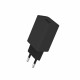Зарядний пристрій ColorWay (1USBx3A) QC3.0 Black (CW-CHS013QCL-BK) + кабель Lightning