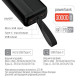 Универсальная мобильная батарея ColorWay High-power 2 30000mAh Black (CW-PB300LPC2BK-PD)