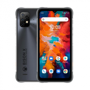 Смартфон Umidigi Bison X10 4/128GB Dual Sim Storm Grey Смартфон Umidigi Bison X10 4/128GB Dual Sim Storm Grey