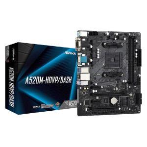 ASRock A520M-HDVP/DASH Socket AM4 ASRock A520M-HDVP/DASH Socket AM4