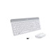 Комплект (клавиатура, мышка) беспроводной Logitech MK470 White USB (920-009205)