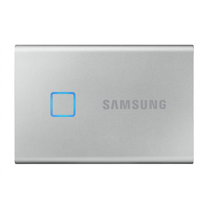 Накопитель внешний SSD 2.5" USB 500GB Samsung T7 Touch Silver (MU-PC500S/WW)