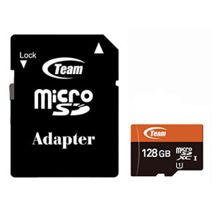 Карта пам`ятi MicroSDXC 128GB UHS-I Class 10 Team + SD-adapter (TUSDX128GUHS03) Карта пам`ятi MicroSDXC 128GB UHS-I Class 10 Team + SD-adapter (TUSDX128GUHS03)