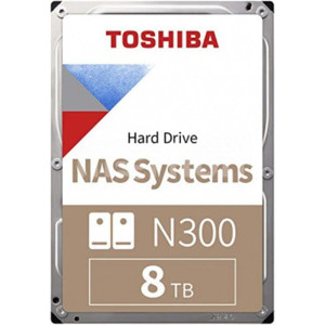 HDD SATA 8.0TB Toshiba N300 NAS 7200rpm 256MB (HDWG180UZSVA) HDD SATA 8.0TB Toshiba N300 NAS 7200rpm 256MB (HDWG180UZSVA)