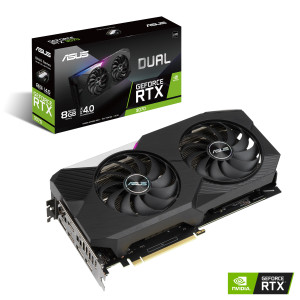 Відеокарта GF RTX 3070 8GB GDDR6 Dual V2 Asus (DUAL-RTX3070-8G-V2) (LHR) Відеокарта GF RTX 3070 8GB GDDR6 Dual V2 Asus (DUAL-RTX3070-8G-V2) (LHR)