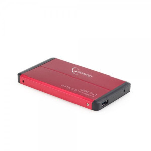 Зовнішня кишеня Gembird SATA HDD 2.5", USB 3.0, Red (EE2-U3S-2-R) Зовнішня кишеня Gembird SATA HDD 2.5", USB 3.0, Red (EE2-U3S-2-R)