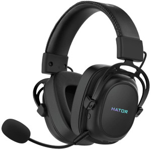 Гарнитура Hator Hypergang 7.1 Wireless Black (HTA-850) Гарнитура Hator Hypergang 7.1 Wireless Black (HTA-850)
