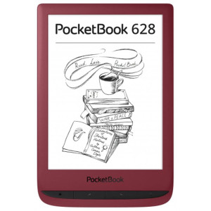 Электронная книга PocketBook 628 Ruby Red (PB628-R-CIS) Электронная книга PocketBook 628 Ruby Red (PB628-R-CIS)