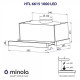 Вытяжка Minola HTL 6615 IV 1000 LED