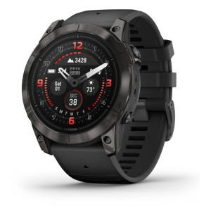 Смарт-часы Garmin Epix Pro Gen 2 51mm Sapphire Carbon Gray DLC Titanium with Black Silicone (010-02804-53) Смарт-часы Garmin Epix Pro Gen 2 51mm Sapphire Carbon Gray DLC Titanium with Black Silicone (010-02804-53)