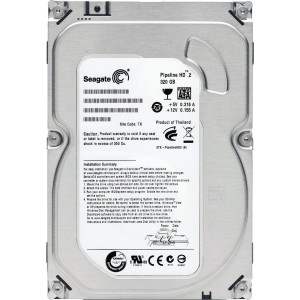 Накопичувач HDD SATA 320GB Seagate Pipeline HD 5900rpm 8MB (ST3320311CS) Накопичувач HDD SATA 320GB Seagate Pipeline HD 5900rpm 8MB (ST3320311CS)