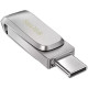 Флеш-накопитель USB 64GB Type-C SanDisk Ultra Dual Luxe Silver (SDDDC4-064G-G46)