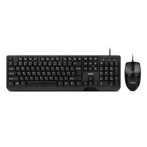 Комплект (клавиатура, мышка) Sven KB-S330C Black USB Комплект (клавиатура, мышка) Sven KB-S330C Black USB