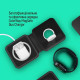 Бездротовий зарядний пристрій ColorWay MagSafe Duo Charger 15W for iPhone Black (CW-CHW32Q-BK)