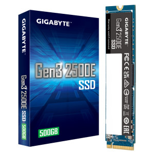 Накопитель SSD 500GB Gigabyte Gen3 2500E M.2 PCIe NVMe 3.0 x4 3D TLC (G325E500G) Накопитель SSD 500GB Gigabyte Gen3 2500E M.2 PCIe NVMe 3.0 x4 3D TLC (G325E500G)