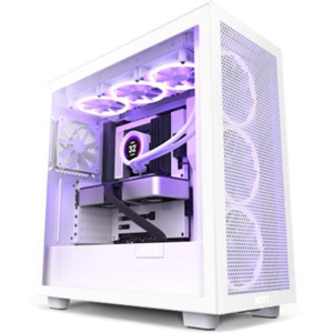 Корпус NZXT H7 Flow RGB White (CM-H71FW-R1) без БЖ Корпус NZXT H7 Flow RGB White (CM-H71FW-R1) без БЖ